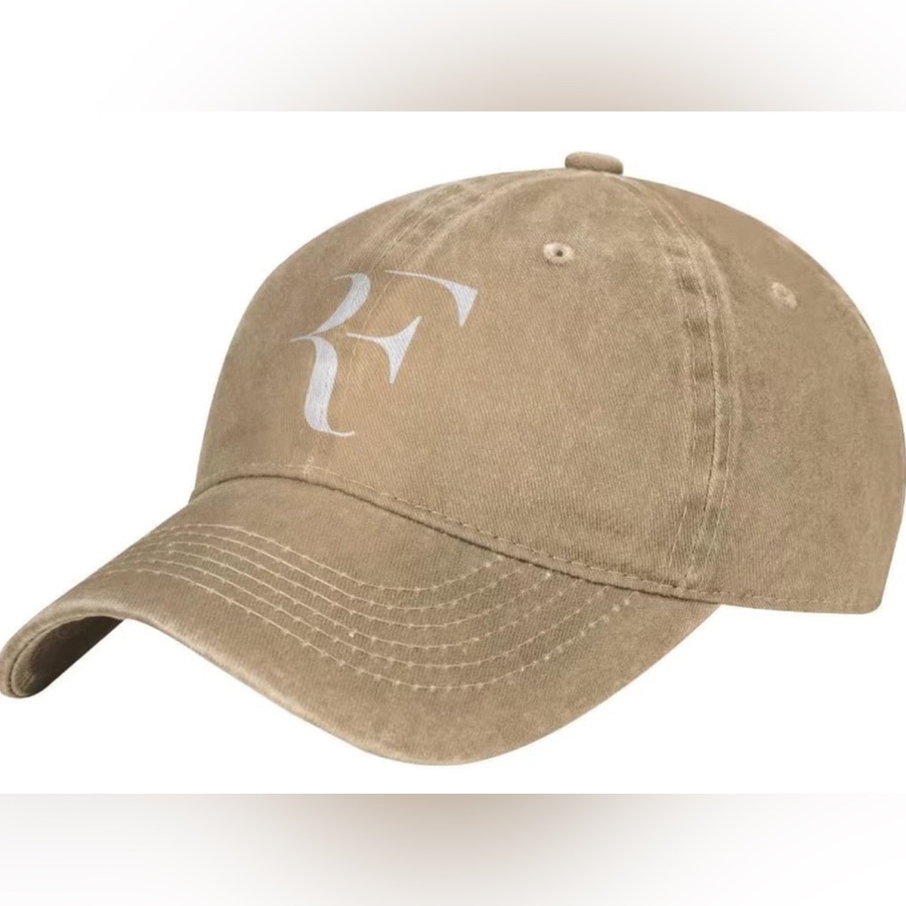 NWT- ROGER FEDERER Adjustable Hat for Women/Men Classic Tennis Baseball Cap
